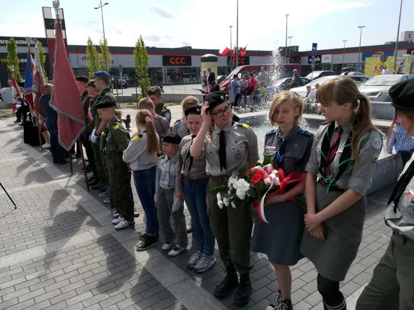 Harcerze z Łubiany uczestniczyli w obchodach trzeciomajowych [ZDJĘCIA]