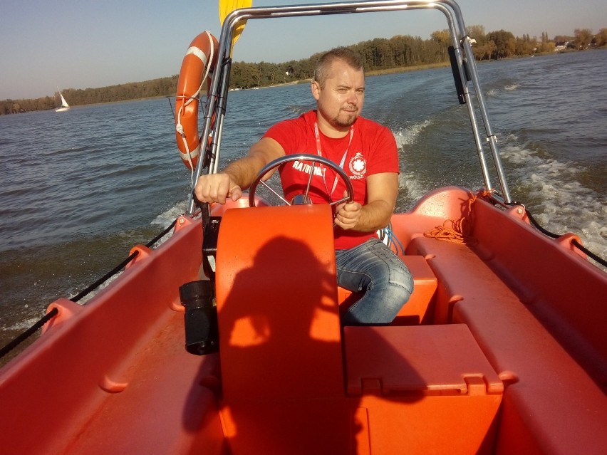 Nowa łódź ratownicza RWR Wolsztyn!