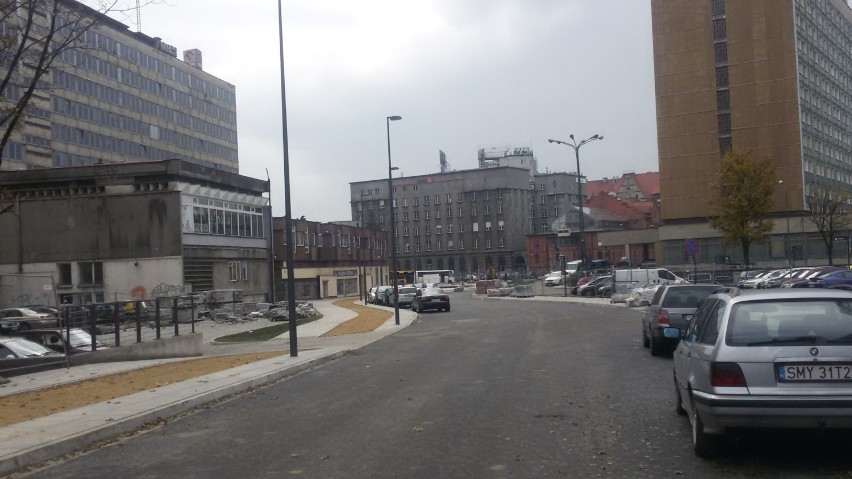 Przebudowa centrum Katowic- budowa ulicy Śródmiejskiej