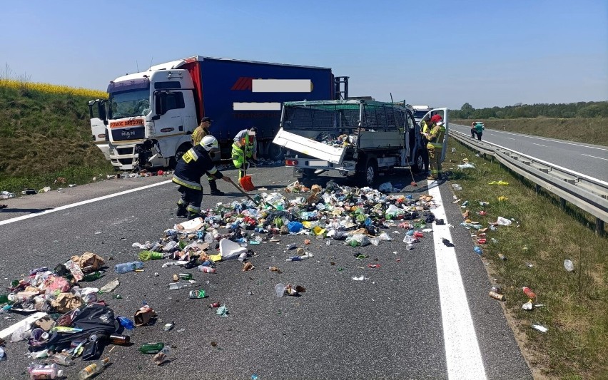 Wypadek na Łączniku Długołęka 10.05.2022