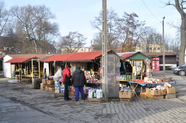 Targowisko miejskie przy ul. Dworcowej w Kartuzach