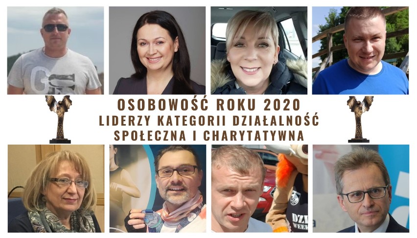 Osobowości Roku 2020 powiat policki - nominowani w kategorii Działalność społeczna i charytatywna