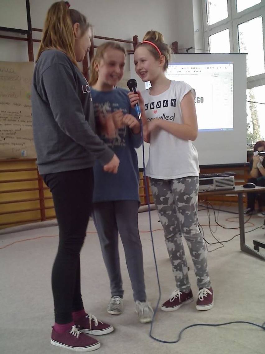 Uczniowie Zespołu Szkół nr 1 w Malborku uczyli się o bezpieczeństwie w internecie