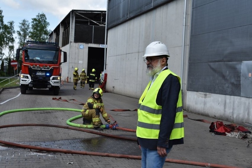 W Ruszczynie (gm. Kamieńsk) na terenie składowisko odpadów...