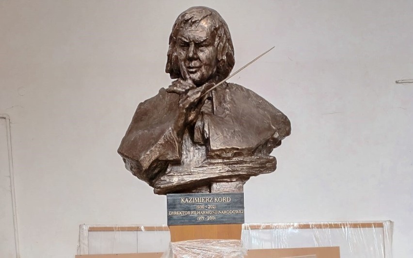 Popiersie Kazimierza Korda zostało odsłonięte w Filharmonii...