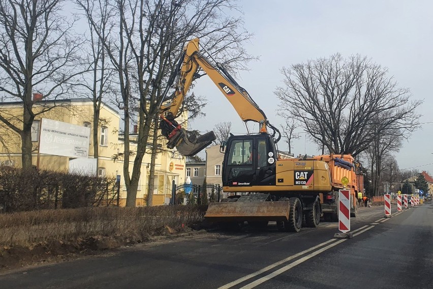 Rozpoczęła się przebudowa DK 15 w Krotoszynie [ZDJĘCIA]