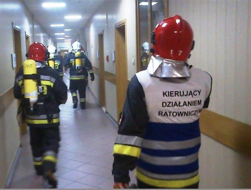 Straż Pożarna w Jarocinie ewakuowała pracowników Urzędu...