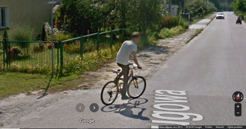 Przyłapani przez Google Street View na ulicach gminy Gostycyn.Rozpoznasz się na zdjęciu?