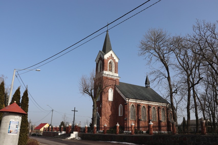Kościół w Byczynie w powiecie radziejowskim