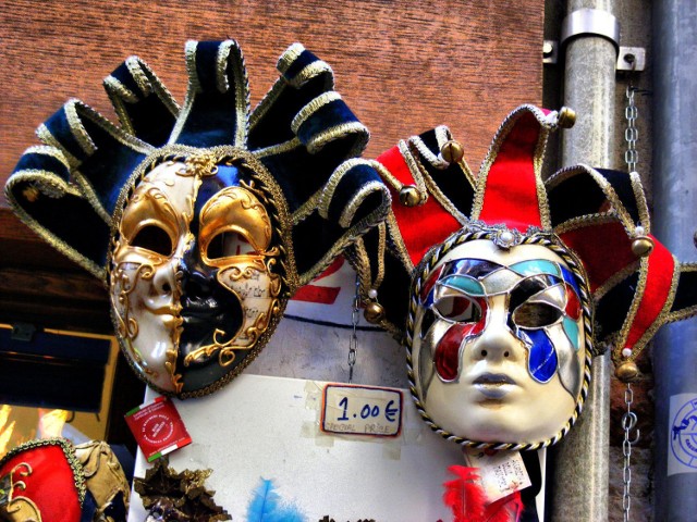 Włoskie Maski w Wenecji