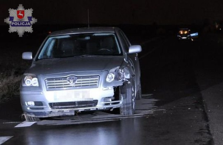 Wypadek w Siedliskach: 19-letni kierowca toyoty śmiertelnie potrącił 44-latka