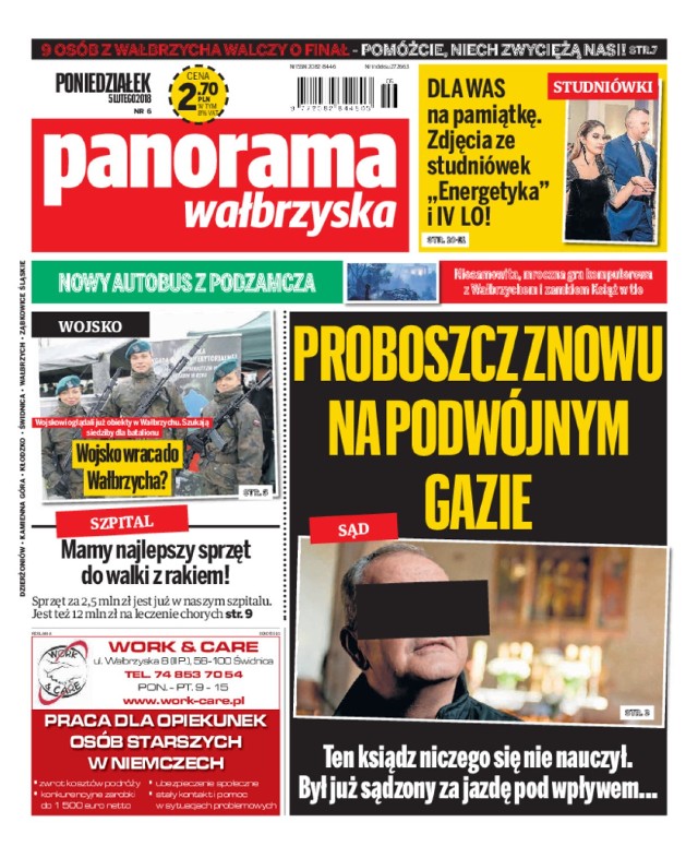Panorama Wałbrzyska wydanie z 5 lutego 2018 r.