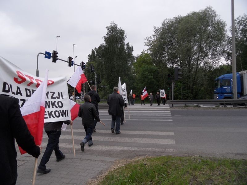 Protest na DK1 w Pszczynie. Mieszkańcy Miedźnej nie chcą...