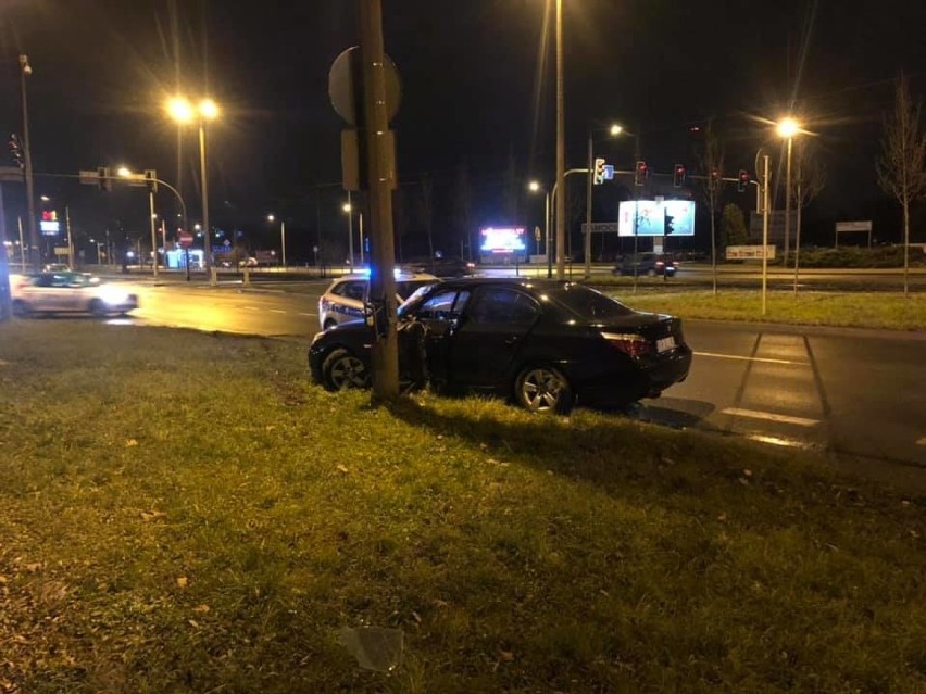 Wypadek w Krakowie na al. Pokoju. Zdjęcia dzięki uprzejmości...