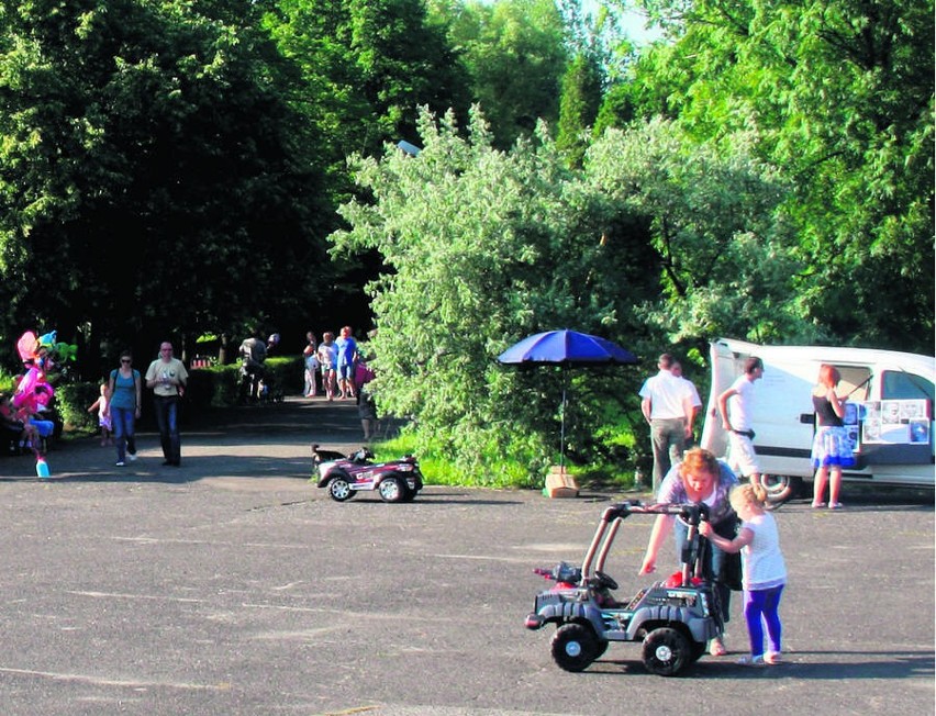 KAZIMIERZ GÓRNICZY
Park Leśna był w sobotę areną...