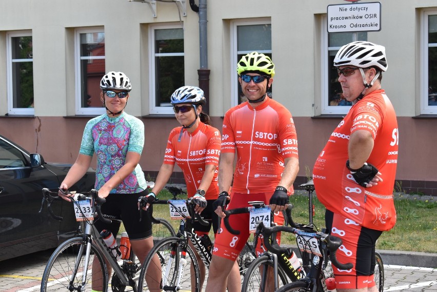 Rajdy dla frajdy w Krośnie Odrzańskim. 80 rowerzystów...