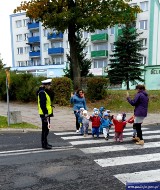Dzieci ze żłobka w Iławie znają zasady ruchu drogowego [ZDJĘCIA]