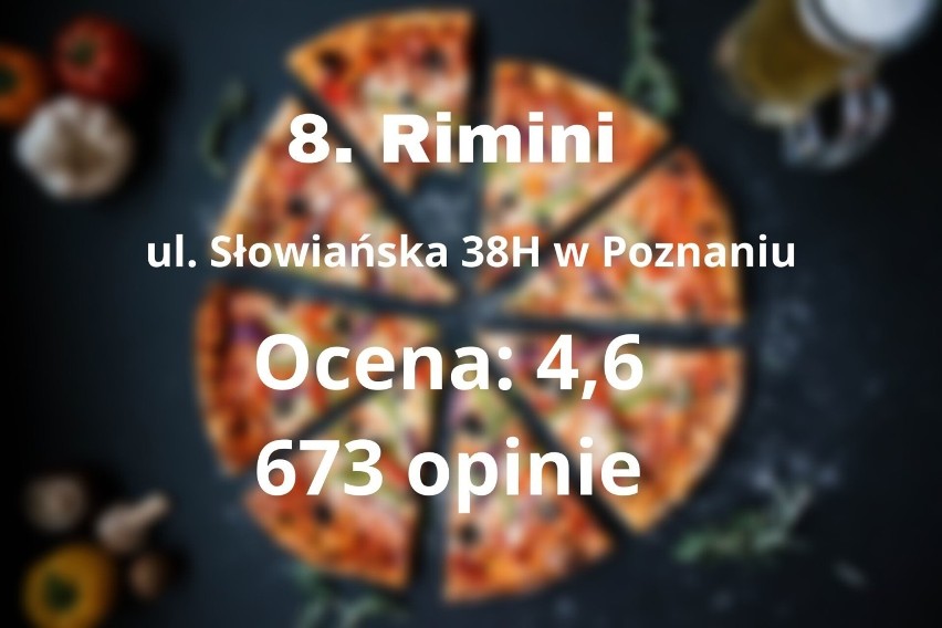 Najlepsze pizzerie w Poznaniu. Przejdź do kolejnej pozycji...