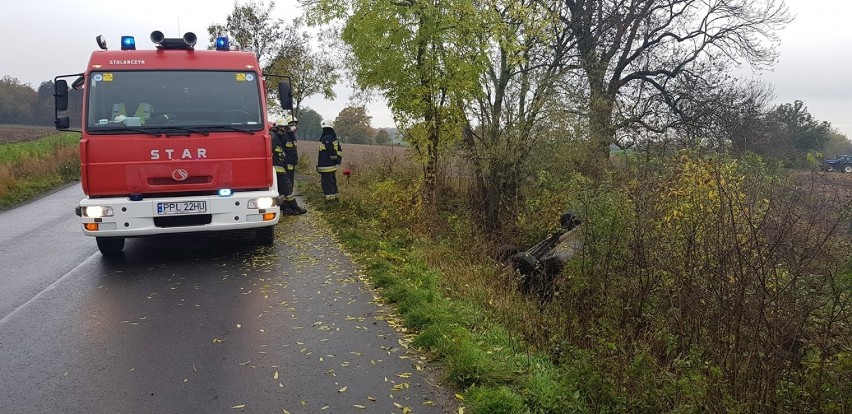 Gmina Dobrzyca. Groźny wypadek w niebezpiecznym miejscu