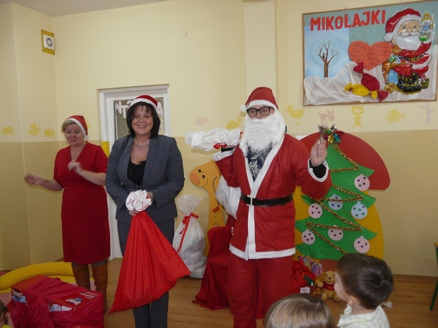 Mikołaj w Przedszkolu w Konopnicy