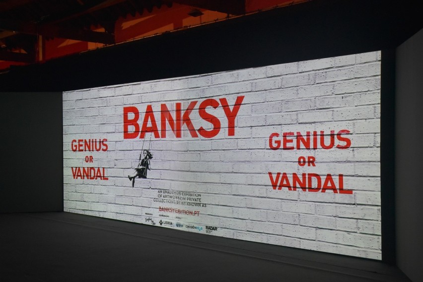 Wystawa Banksy'ego...