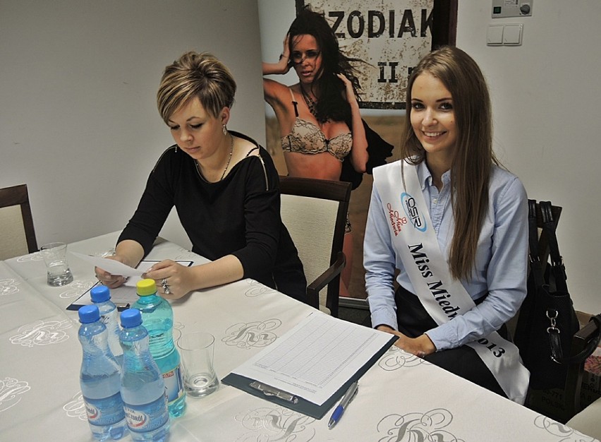 Casting do wyborów Miss Miedwia 2014 [zdjęcia, video]
