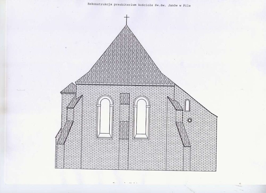 Waldemar Jordan przygotował projekt odbudowy prezbiterium...