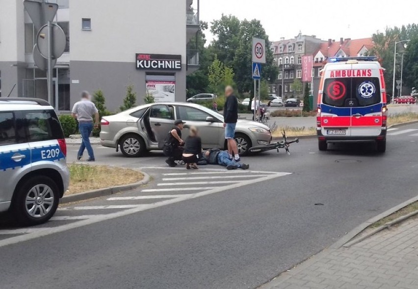 Do potrącenia rowerzysty doszło w środę, 13 czerwca, na ul....