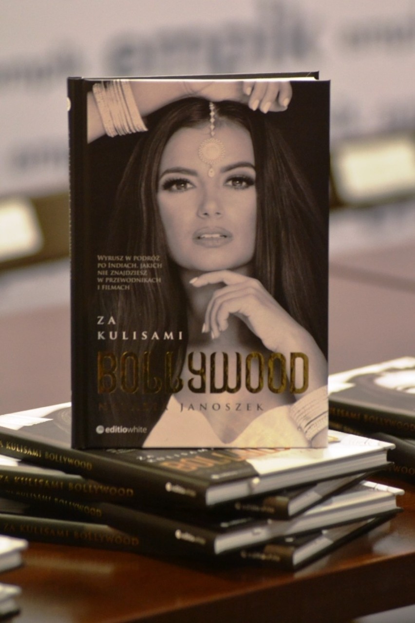 natalia janoszek bollywood promocja książki