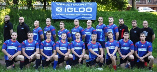 Zawodnicy IGLOO RUGBY CLUB Ruda Śląska