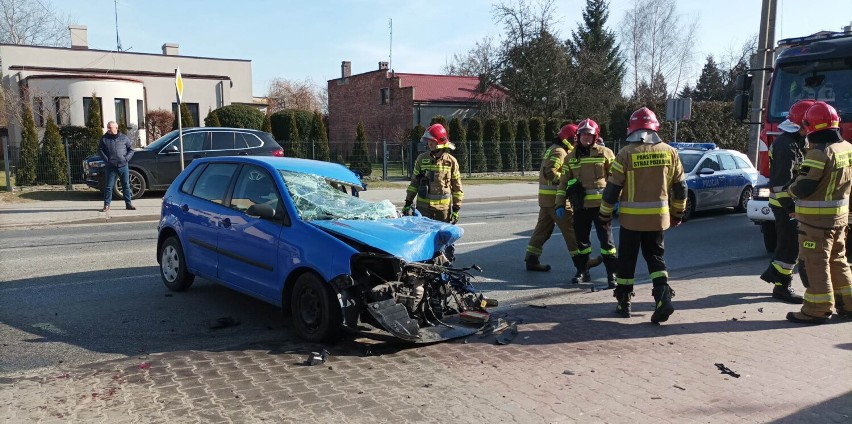 Kolejny poważny wypadek na ulicy Sieradzkiej w Wieluniu