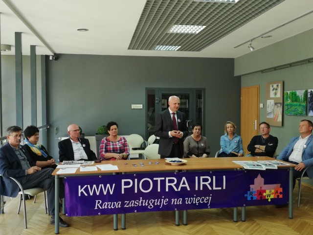 W sobotę odbyła się konwencja Komitetu Wyborczego Wyborców Piotra Irli, kandydata na burmistrza Rawy Mazowieckiej. Lider komitetu przedstawił swoich kandydatów na radnych miejskich.