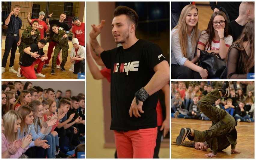 Zespół taneczny No Name wystąpił dla uczniów Zespołu Szkół Akademickich we Włocławku [zdjęcia]