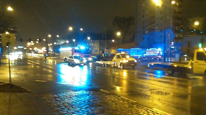 Wypadek w Bydgoszczy. Taksówka zderzyła się z drugim...