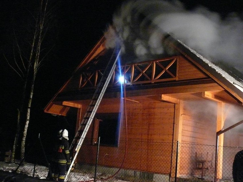 Boruja Kościelna: Pożar domu [NOWE FOTO]
