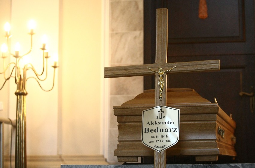 Pogrzeb Aleksandra Bednarza na cmentarzu na Dołach w Łodzi.