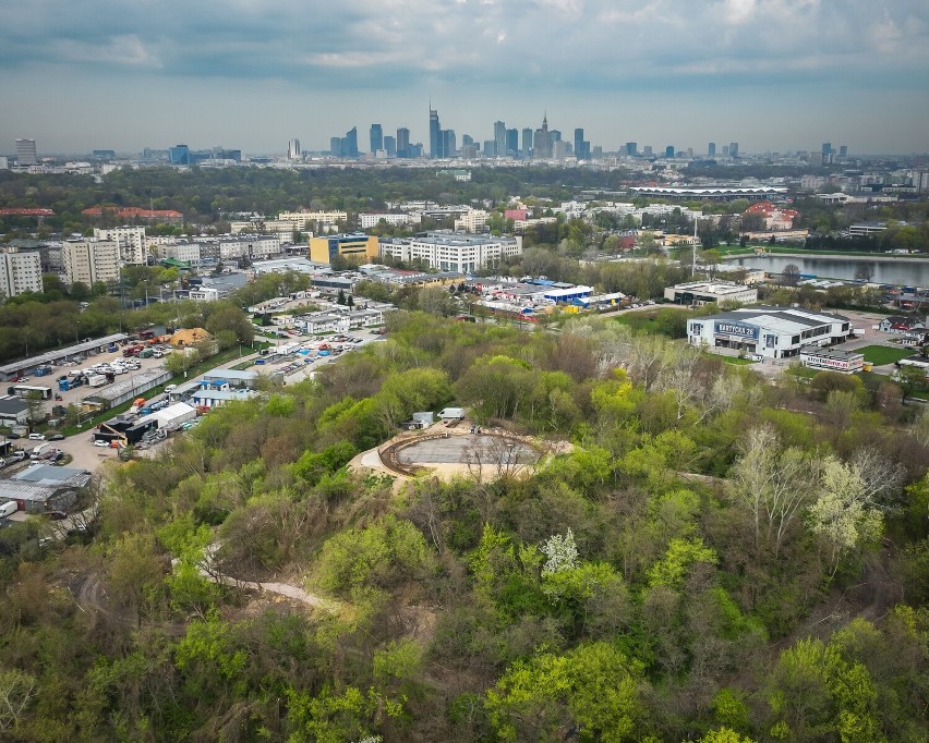 Park Akcji "Burza" pod Kopcem Powstania Warszawskiego gotowy jeszcze w tym roku