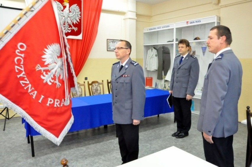 Nowy zastępca komendanta w Płocku - Zbigniew Mikołajczyk