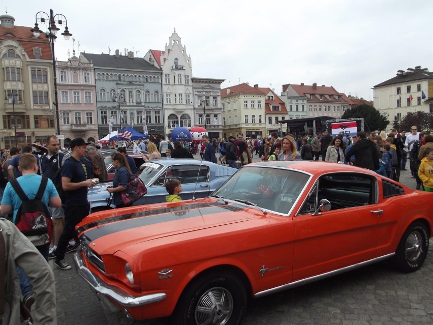 Zlot Mustangów w Bydgoszczy