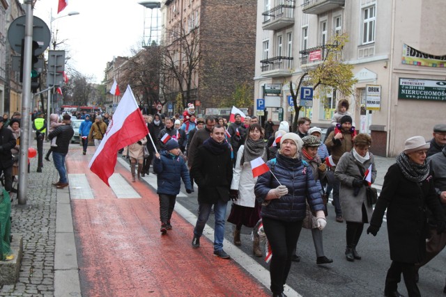 Uroczystości Święta Niepodległości w Katowicach 11 listopada 2017