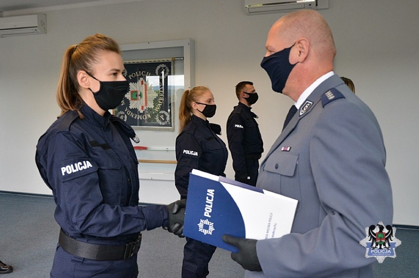 Nowi policjanci w Wałbrzychu