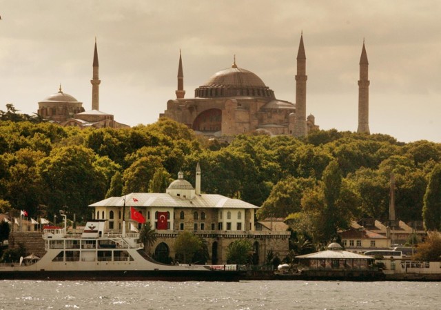Meczet Hagia Sophia w Stambule.