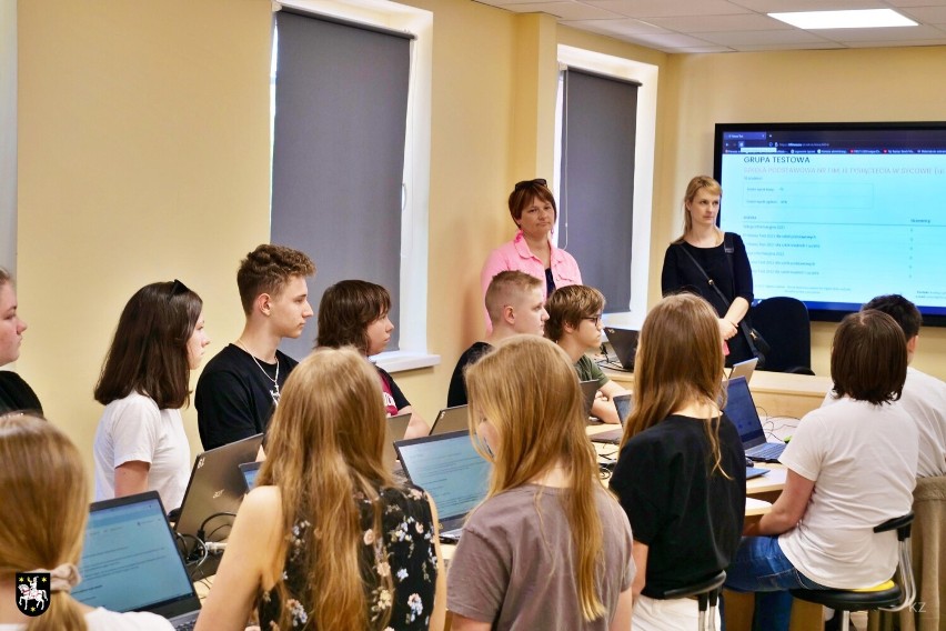 IT Fitness Test także w Sycowie. Uczniowie sprawdzali swoje kompetencje cyfrowe!