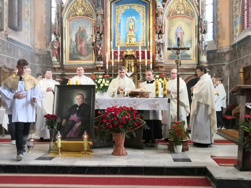 ZKP Banino na uroczystości urodzinowej Sługi Bożego Bpa Konstantyna Dominika
