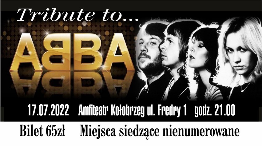 Tribute to Abba - w niedzielę, 17 lipca, w kołobrzeskim amfiteatrze