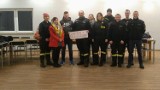 Strażacy z Działoszyna podsumowali zbiórkę pieniężną dla chorego Oskarka