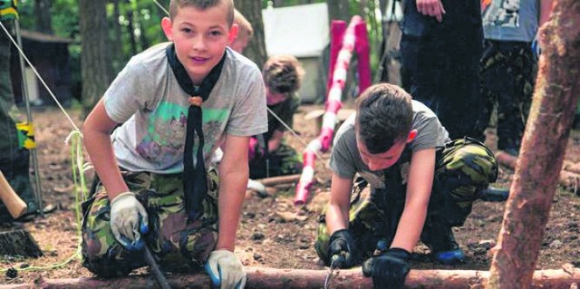 Uroczystość powołania hufca ZHP w Wolsztynie