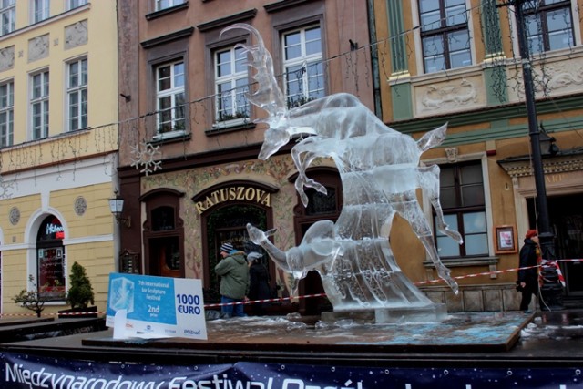 rzeźby lodowe w Poznaniu