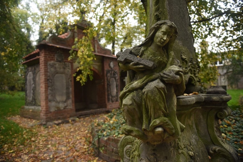 Dział Lapidarium Rzeźby Nagrobnej we Wschowie, bo o tym...