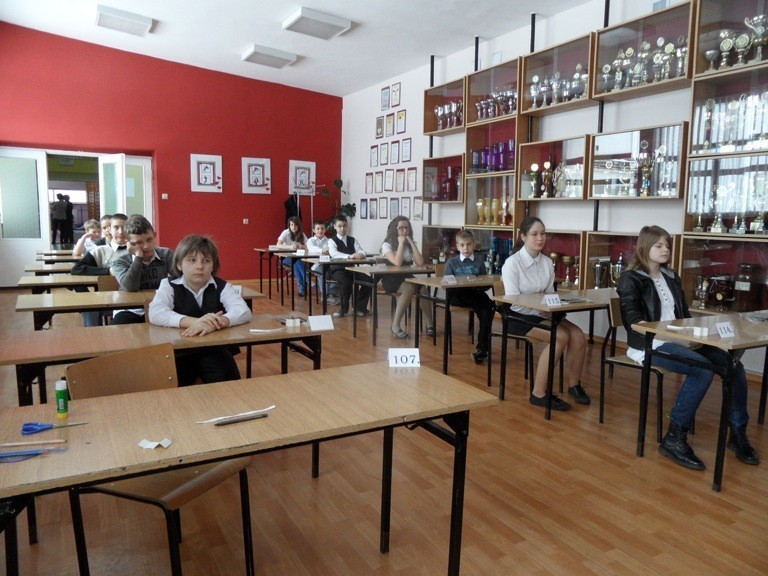 Sprawdzian 2013 w Szkole Podstawowej nr 1 w Lublińcu